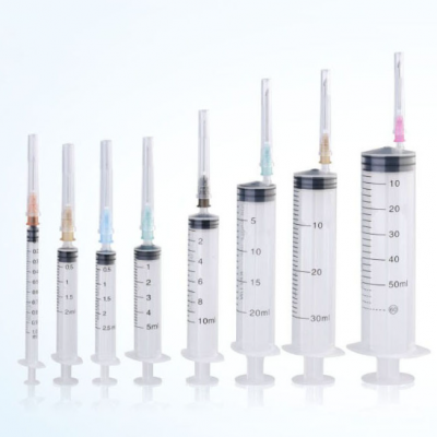 麥迪康一次性使用無菌注射器 帶針 10ml、20ml、25ml