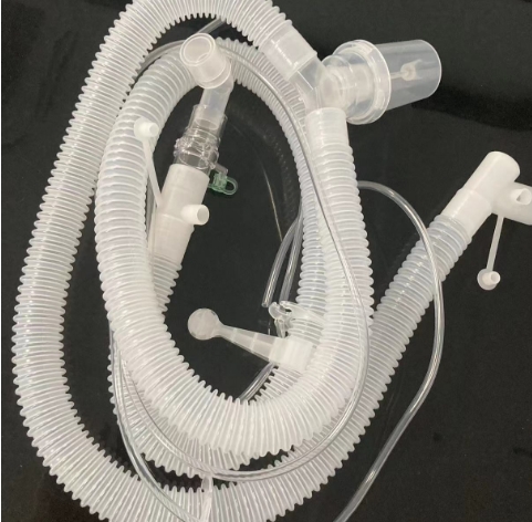 昌華一次性使用呼吸回路套件型號：麻醉管路型、呼吸管路型。